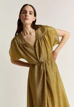 Вязаное платье Scalpers, оливковое