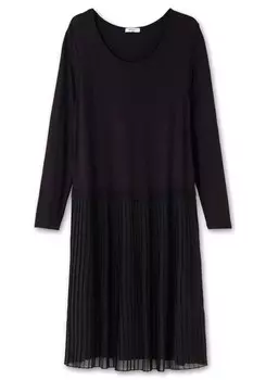 Вязаное платье Sheego, черный