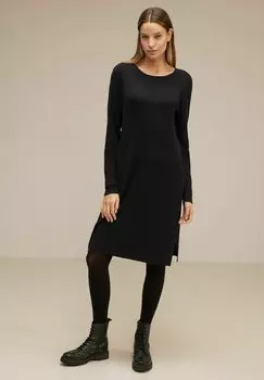 Вязаное платье Street One, шварц