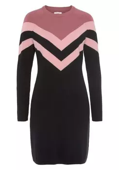 Вязаное платье Tamaris Knitted dress, розовый