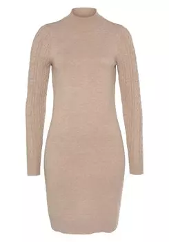 Вязаное платье Tamaris, песочный