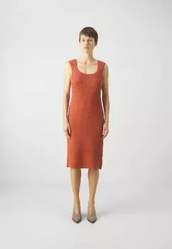 Вязаное платье Tiger of Sweden, бежевый