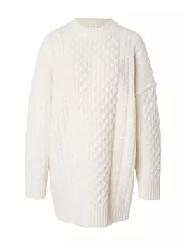 Вязаное платье TOPSHOP, светло-бежевый