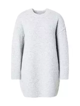 Вязаное платье TOPSHOP, светло-серый