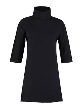 Вязаное платье Trendyol, черный