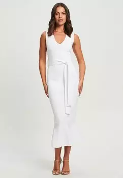 Вязаное платье TUSSAH, белый