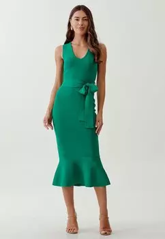 Вязаное платье TUSSAH, зеленый