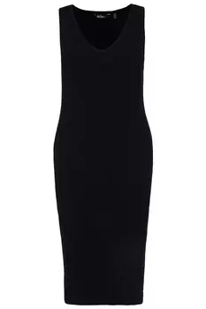 Вязаное платье Ulla Popken, черный