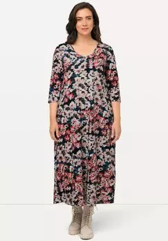 Вязаное платье Ulla Popken, темно-синий