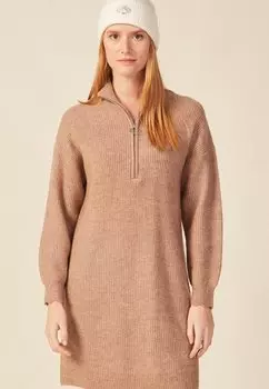 Вязаное платье VERANTWORTLICHES BONOBO Jeans, цвет sable