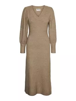 Вязаное платье VERO MODA ANGALINA, цвет Chamois