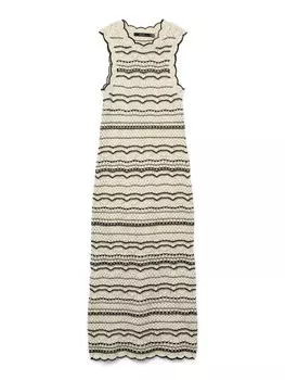 Вязаное платье VERO MODA, бежевый