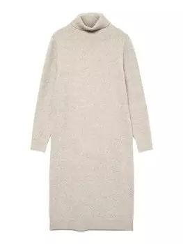 Вязаное платье VERO MODA BOOM, цвет mottled beige