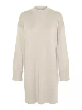 Вязаное платье Vero Moda GOLDNEEDLE, кремовый
