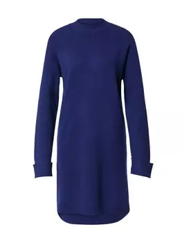 Вязаное платье VERO MODA Knitted dress Gold, темно-синий