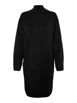 Вязаное платье VERO MODA Knitted dress, черный