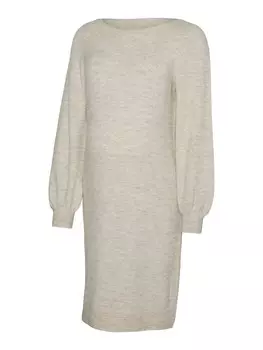 Вязаное платье Vero Moda Maternity VMMLefile, кремовый