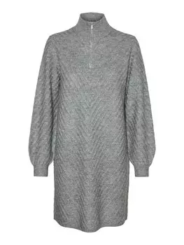 Вязаное платье Vero Moda, серый