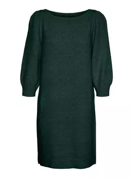Вязаное платье VERO MODA VMDoffy, изумрудный