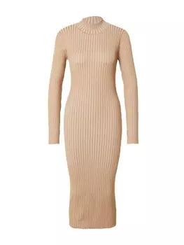 Вязаное платье Vero Moda WILLOW, бежевый/песочный