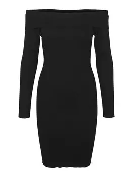 Вязаное платье VERO MODA WILLOW, черный