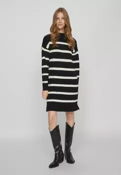 Вязаное платье VILA, черный