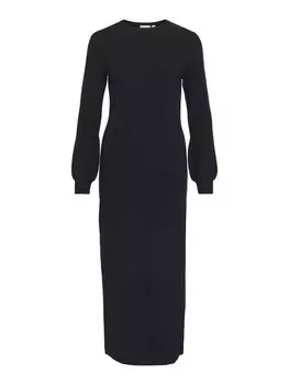 Вязаное платье VILA Knitted dress, черный