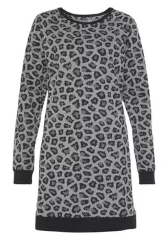 Вязаное платье Vivance, серый