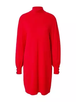 Вязаное платье Wallis, красный