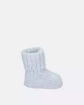 Вязаные детские пинетки Martn Aranda, цвет Natural