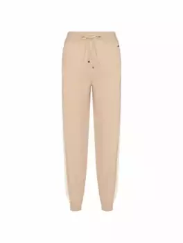 Вязаные джоггеры с лампасами Kiton, бежевый