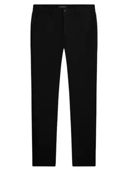 Вязаные классические брюки Bugatchi, черный