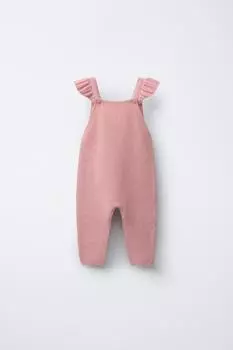 Вязаные комбинезоны ZARA, розовый