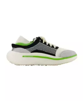 Вязаные кроссовки микс кожи Y-3, мультиколор