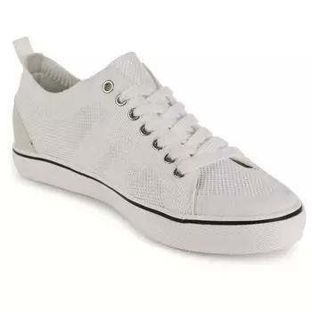 Вязаные кроссовки на шнурках мужские белые REGATTA, цвет blanco