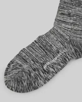 Вязаные мужские носки под мрамор Adolfo Dominguez, темно-синий