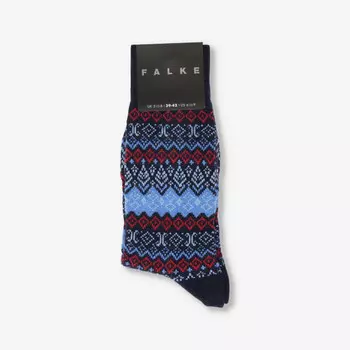 Вязаные носки Aspen до середины икры Falke, синий