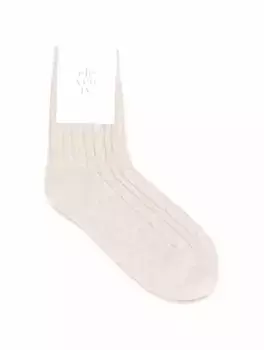 Вязаные носки Eleventy, бежевый