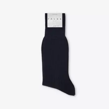 Вязаные носки из кашемировой смеси длиной до середины икры Falke, синий
