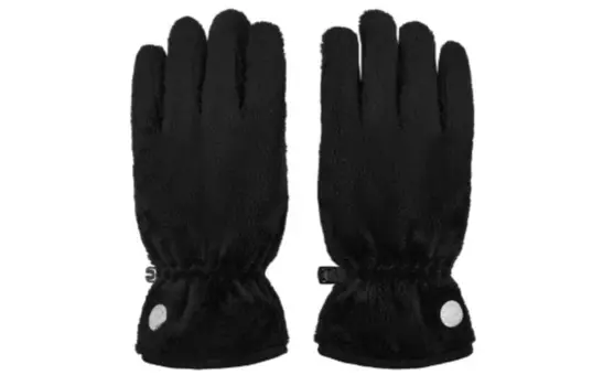 Вязаные перчатки LiNing унисекс, черные