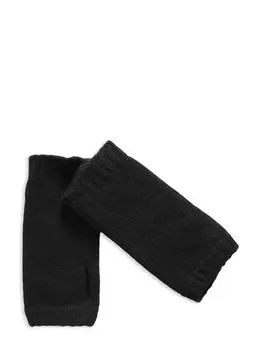 Вязаные перчатки Margaret Howell, черный