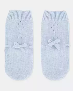 Вязаные пинетки для девочки Coconut El Corte Ingls, синий