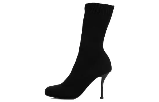 Вязаные сапоги 90 мм Alexander Mcqueen