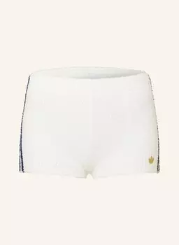 Вязаные шорты adidas Originals, цвет ECRU/BLAU