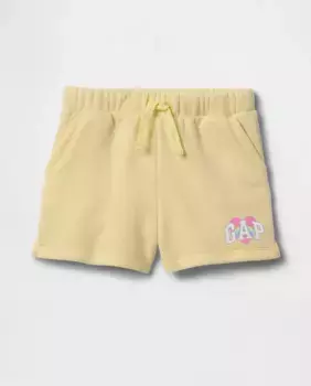 Вязаные шорты для девочки и эластичная талия Gap, жёлтый