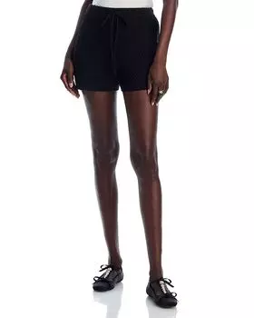 Вязаные шорты Sancia Line & Dot, черный