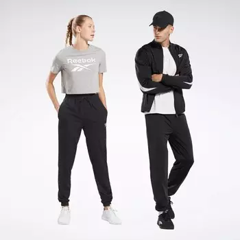 Вязаные спортивные брюки Identity Vector Reebok, черный