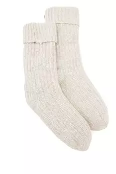 Вязаные тапочки Mint Velvet, бежевый