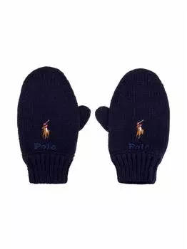 Вязаные варежки из шерсти Ralph Lauren