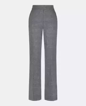 Вязаные женские широкие брюки Woman El Corte Ingls, антрацит